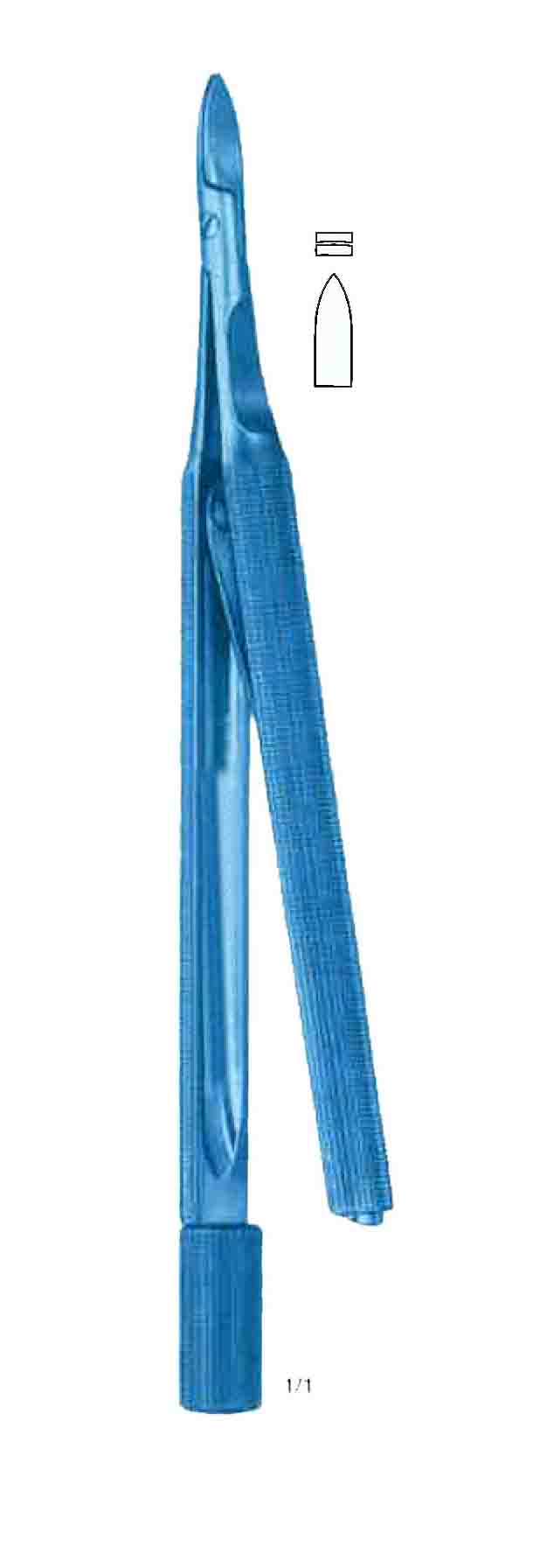 TİTANYUM JİLET TUTUCU 13CM